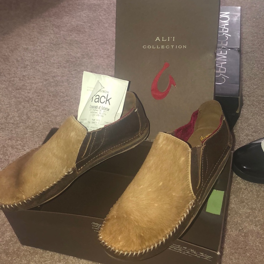 Means slip on shoe